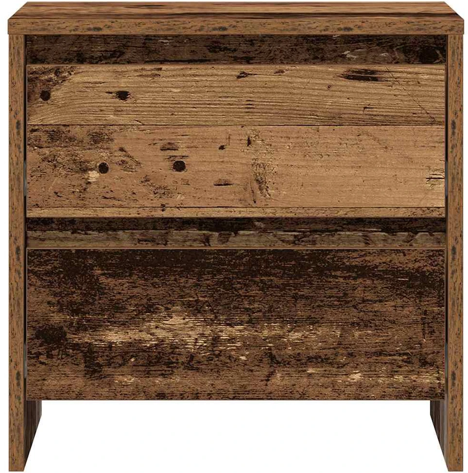 Šalia lovos spintelė 2 vnt. Senas medis 45 x 34 x 44,5 cm