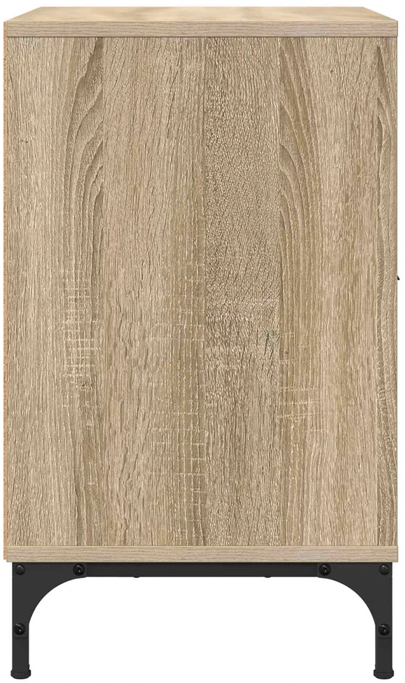 Šalia lovos spintelė 2 vnt. Sonoma ąžuolas 49 x 36 x 61 cm