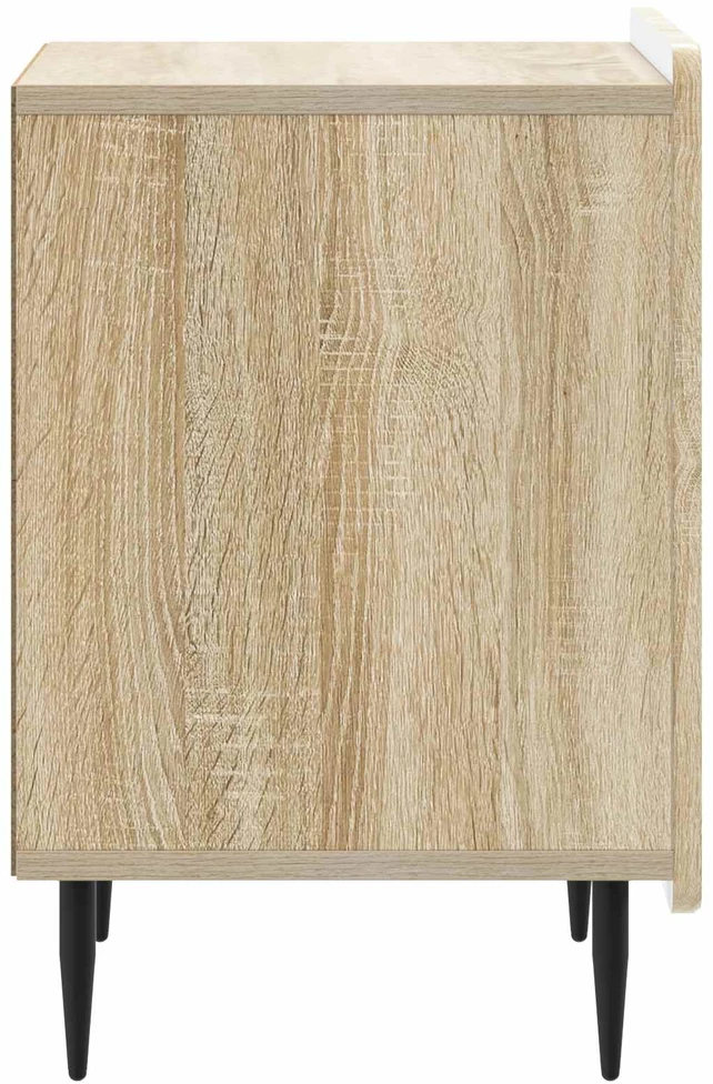 Šalia lovos spintelė 2 vnt. Sonoma ąžuolas 43 x 34,5 x 52 cm