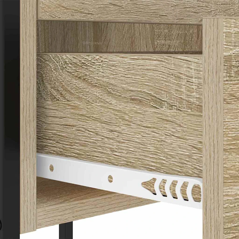 Šalia lovos spintelė 2 vnt. Sonoma ąžuolas 42 x 41 x 61 cm