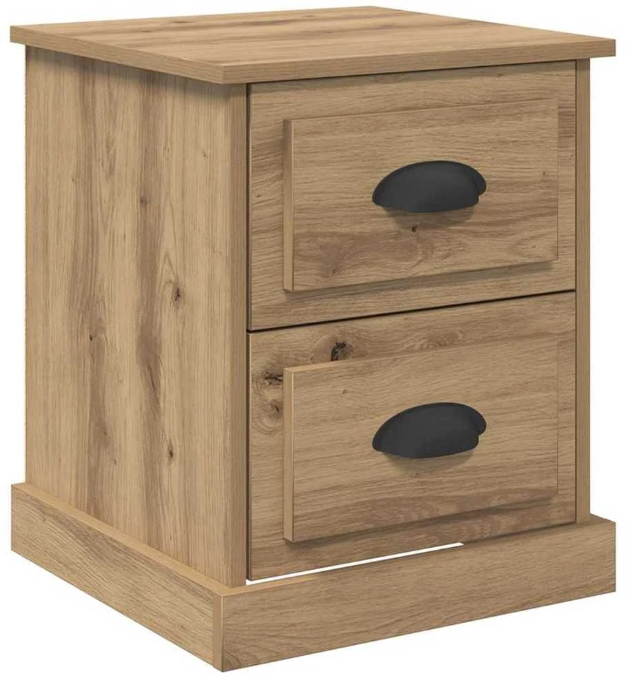 Šalia lovos spintelė Amatininkų ąžuolas 39 x 39 x 47.5 cm