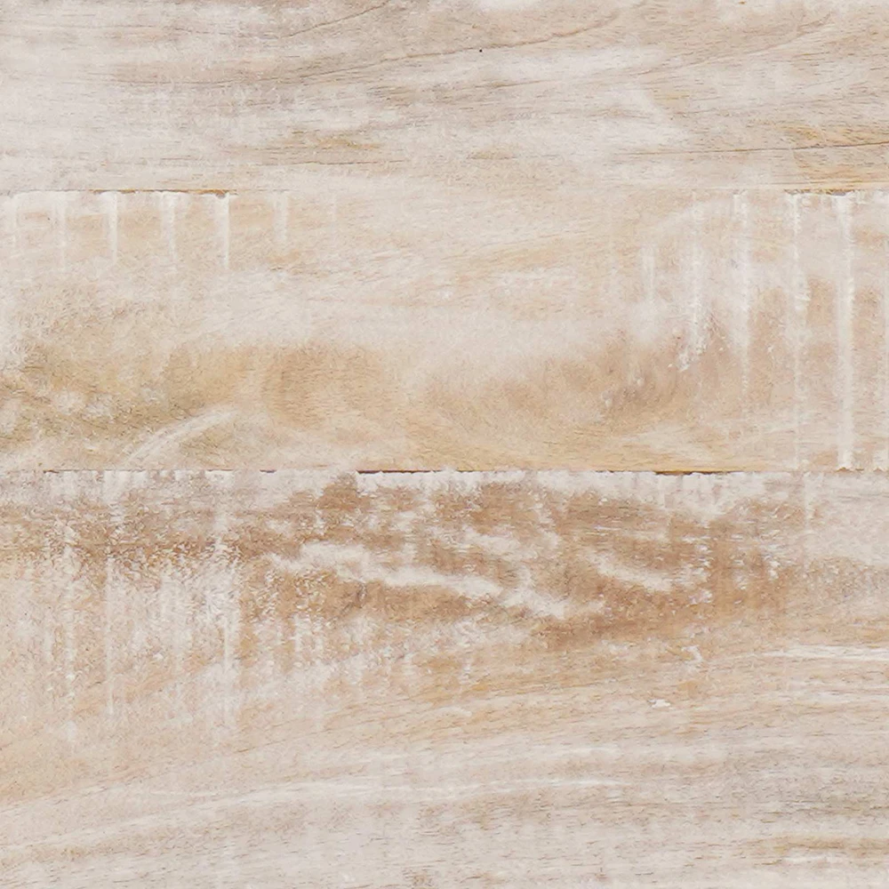 Šalia lovos spintelė Balta 40 x 33,5 x 46 cm Kietas mango medis