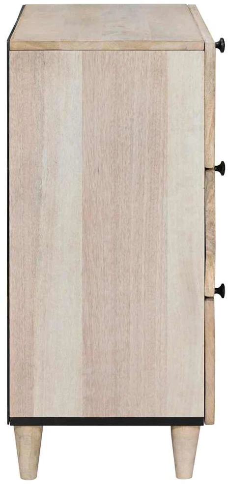 Šalia lovos spintelė Balta 50 x 33 x 62 cm Apdirbta mediena