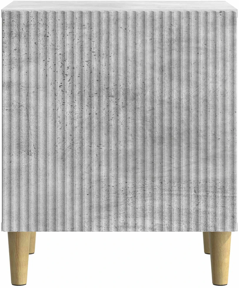 Šalia lovos spintelė Betono pilka 43 x 34,5 x 50 cm