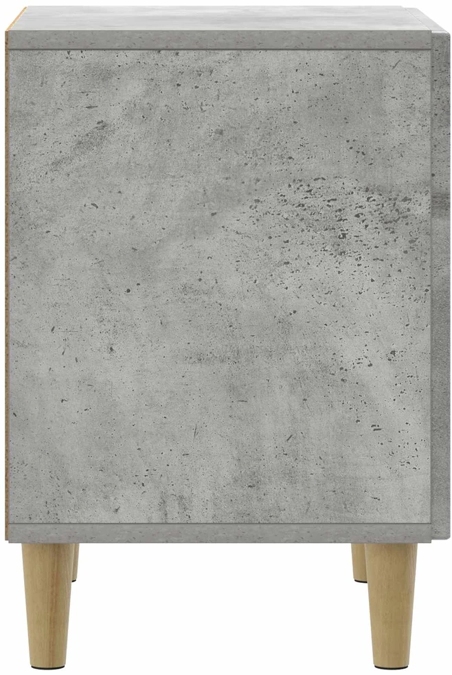 Šalia lovos spintelė Betono pilka 43 x 34,5 x 50 cm