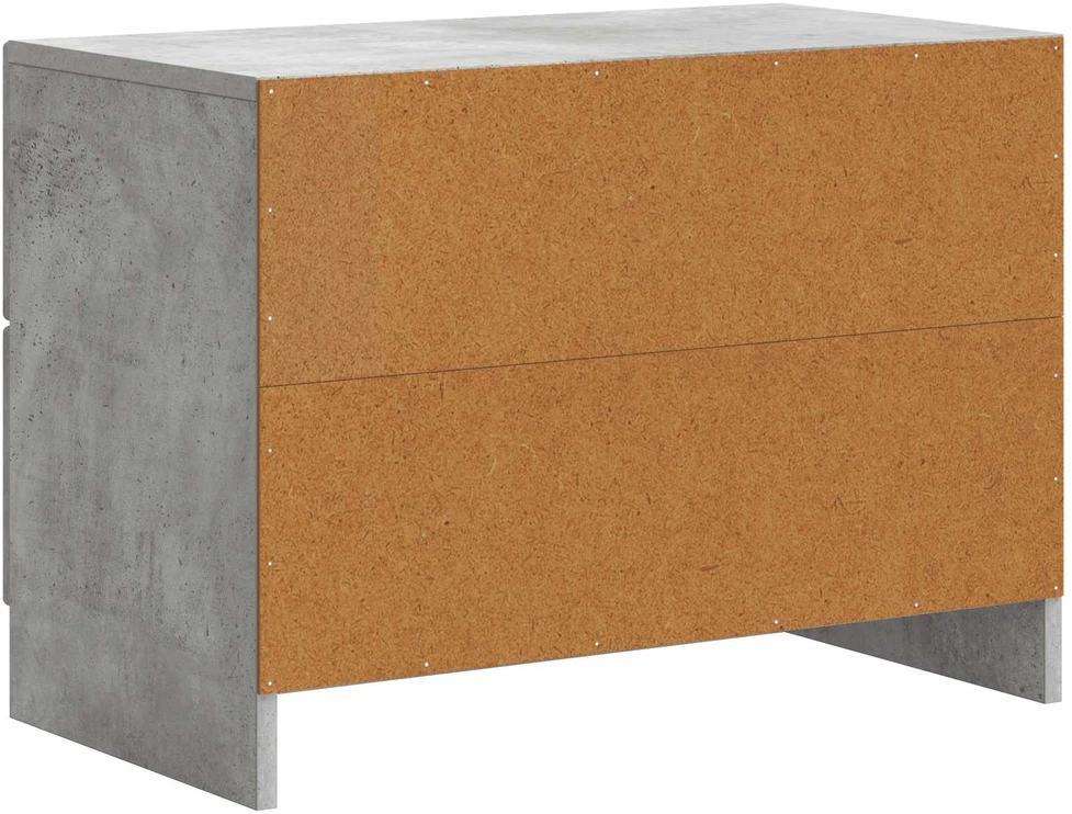 Šalia lovos spintelė Betono pilka 62 x 34,5 x 44,5 cm