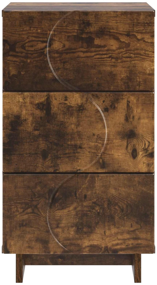 Šalia lovos spintelė Dūminio ąžuolo 33,5 x 34,5 x 60 cm