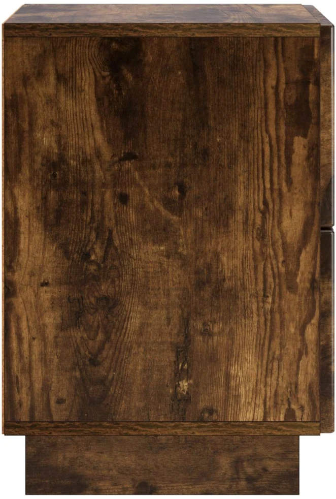 Šalia lovos spintelė Dūminio ąžuolo 33,5 x 34,5 x 50 cm