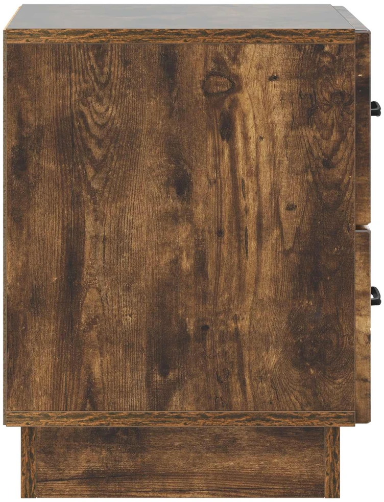 Šalia lovos spintelė Dūminio ąžuolo 43 x 34,5 x 44,5 cm