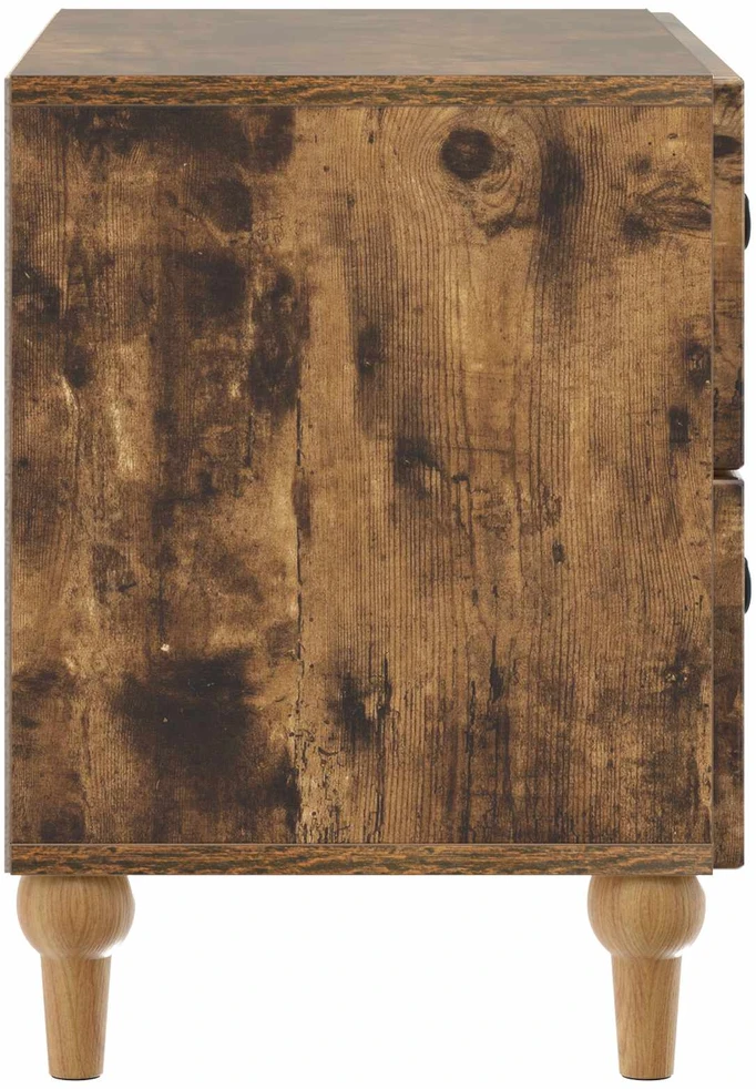 Šalia lovos spintelė Dūminio ąžuolo 62 x 34,5 x 48 cm