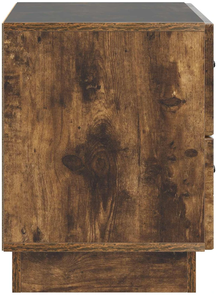 Šalia lovos spintelė Dūminio ąžuolo 62 x 34,5 x 44,5 cm