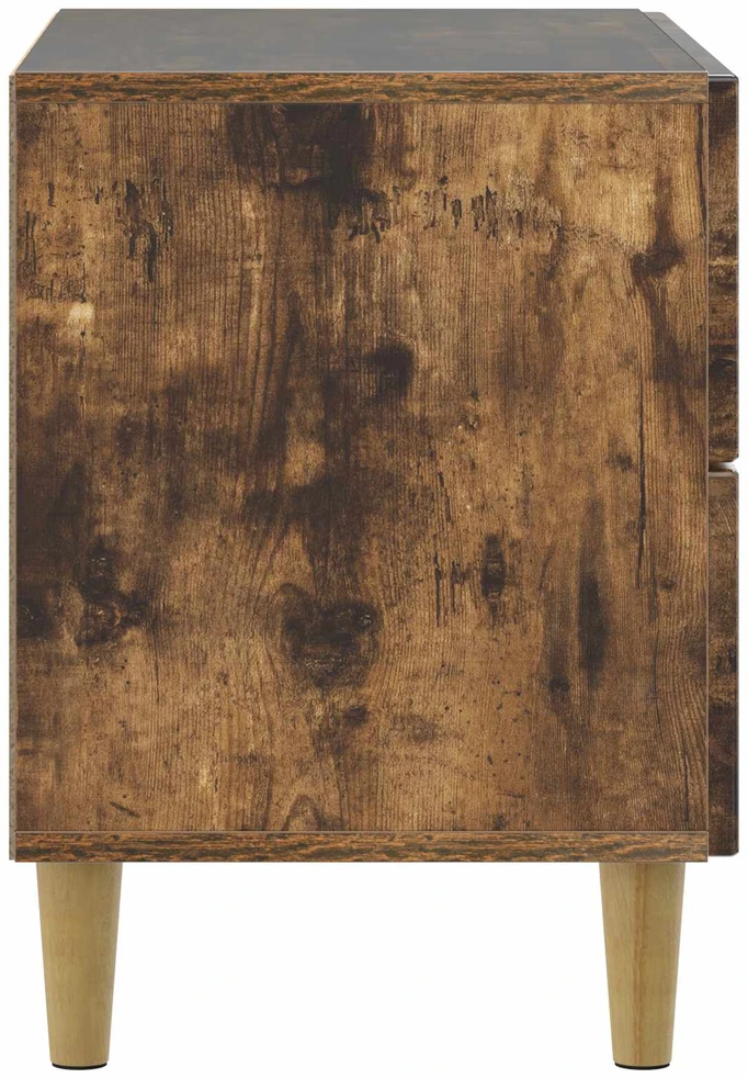 Šalia lovos spintelė Dūminio ąžuolo 62 x 34,5 x 48 cm