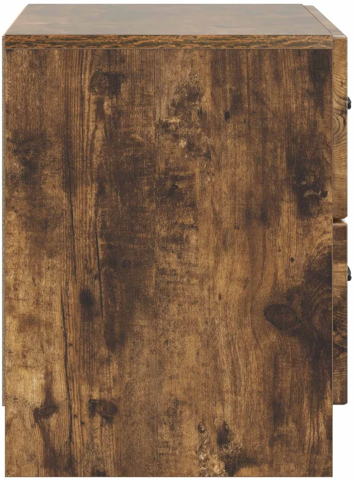 Šalia lovos spintelė Dūminio ąžuolo 62 x 34,5 x 44,5 cm