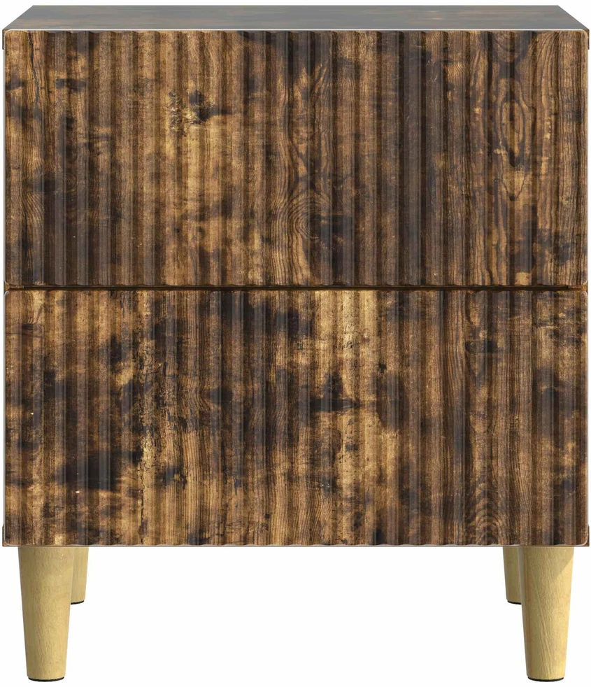 Šalia lovos spintelė Dūminio ąžuolo 62 x 34,5 x 47,5 cm