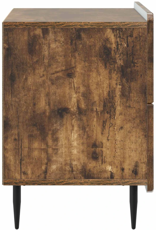 Šalia lovos spintelė Dūminio ąžuolo 62 x 34,5 x 49,5 cm