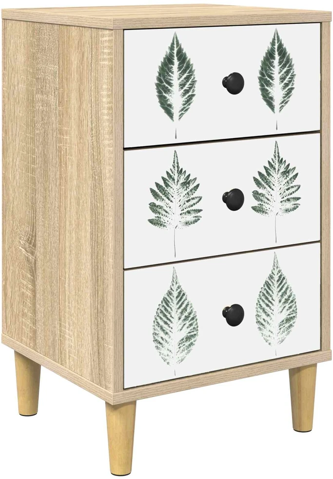 Šalia lovos spintelė HANAU Sonoma ąžuolas 36 x 33 x 60 cm