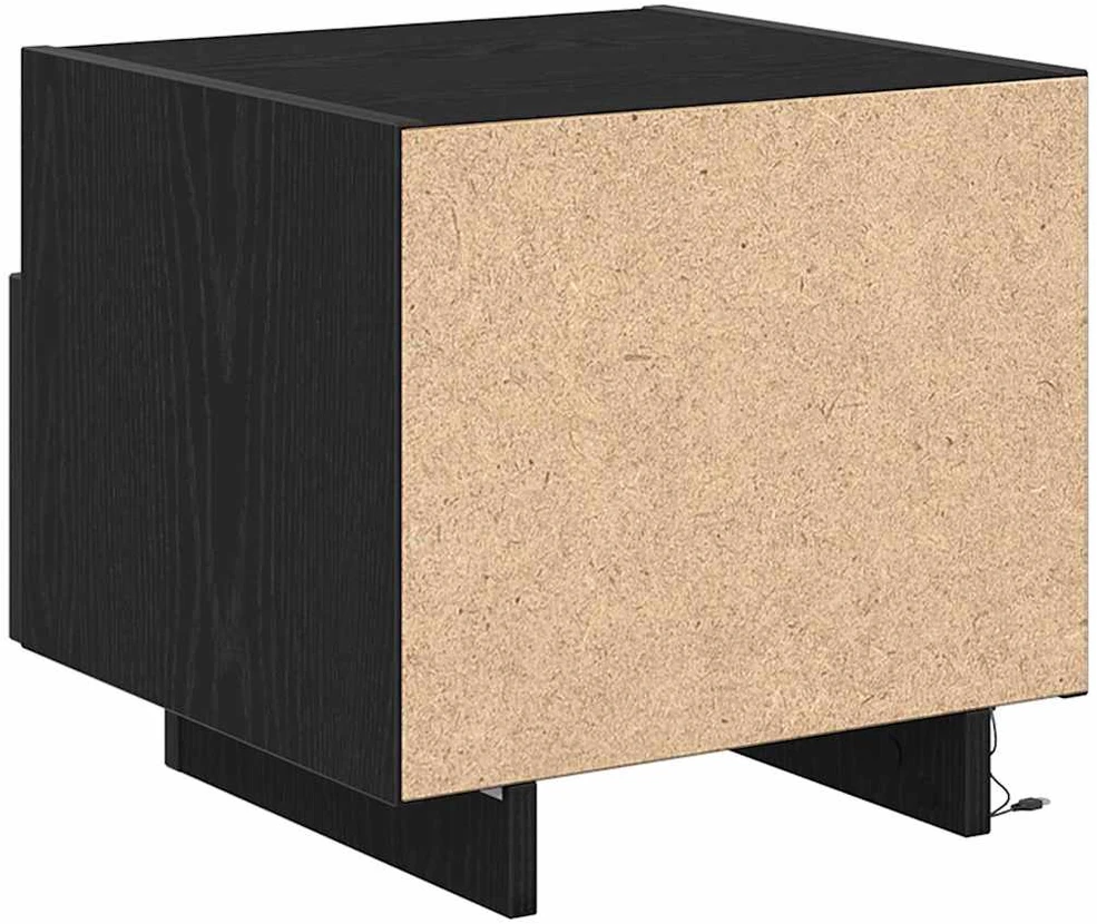 Šalia lovos spintelė Juodas ąžuolas 40 x 39 x 37 cm