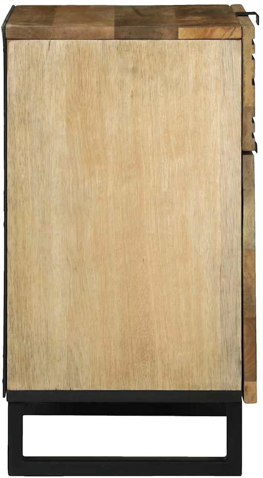 Šalia lovos spintelė Natūrali 50 x 33 x 60 cm Apdirbta mediena