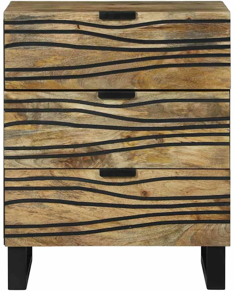 Šalia lovos spintelė Natūrali 50 x 33 x 62 cm Apdirbta mediena