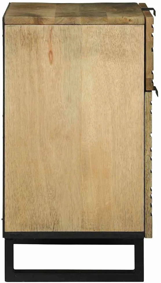 Šalia lovos spintelė Natūrali 50 x 33 x 60 cm Apdirbta mediena