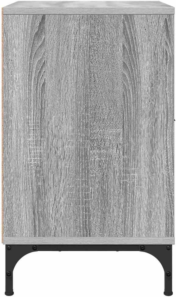 Šalia lovos spintelė Pilka sonoma ąžuolo 49 x 36 x 61 cm