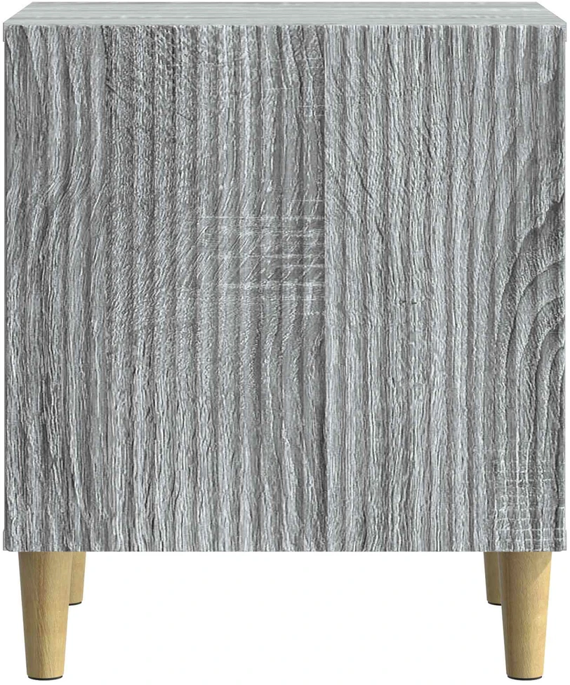 Šalia lovos spintelė Pilka sonoma ąžuolo 43 x 34,5 x 50 cm