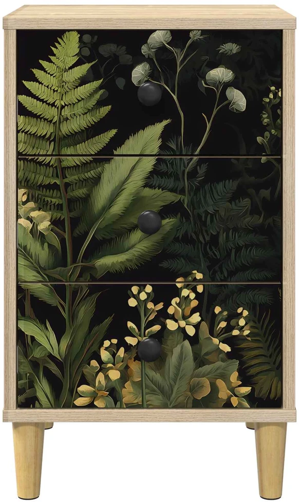 Šalia lovos spintelė RHENEN Sonoma ąžuolas 36 x 33 x 60 cm