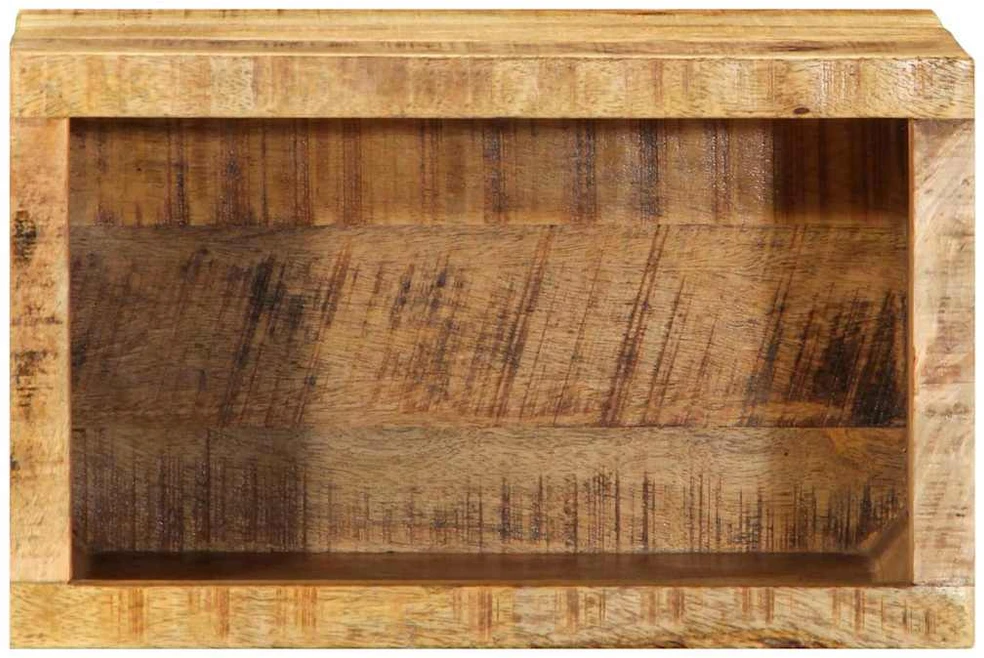 Šalia lovos spintelė Ruda 40 x 30 x 25 cm Kietas mango medis