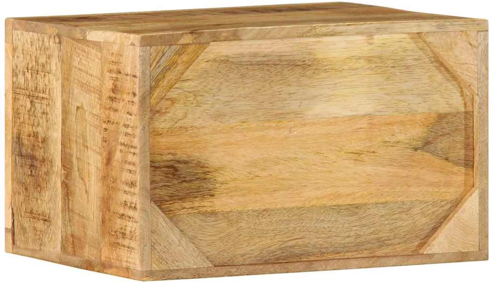 Šalia lovos spintelė Ruda 40 x 30 x 25 cm Kietas mango medis