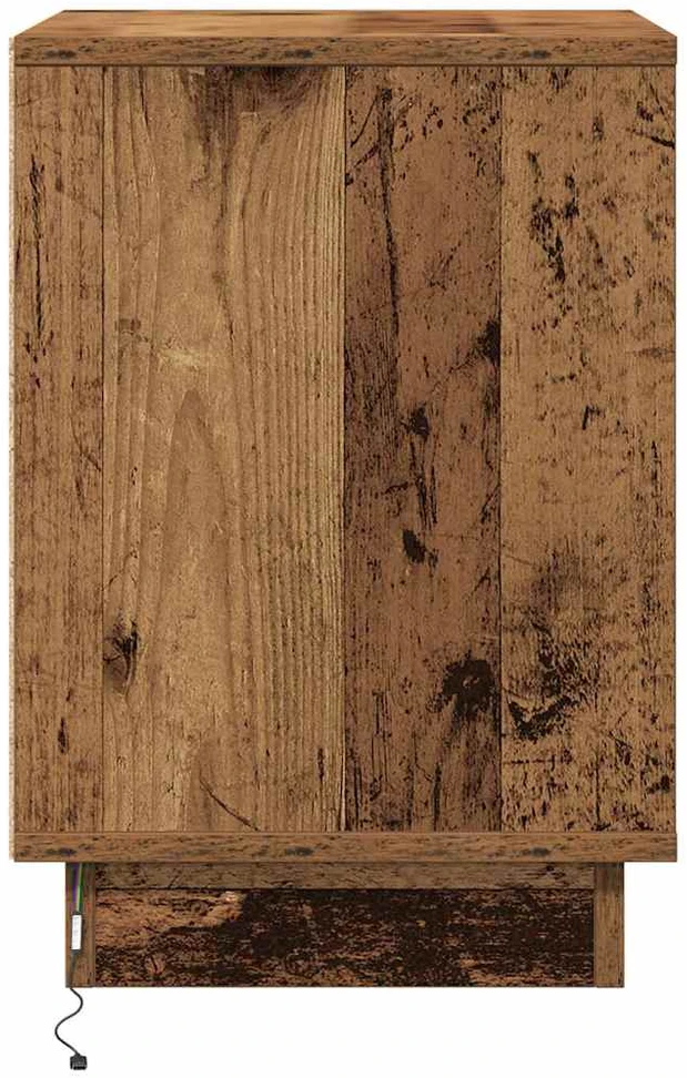 Šalia lovos spintelė Senas medis 39 x 34,5 x 50 cm
