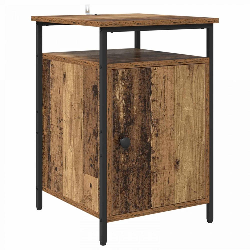Šalia lovos spintelė Senas medis 40 x 42 x 60cm