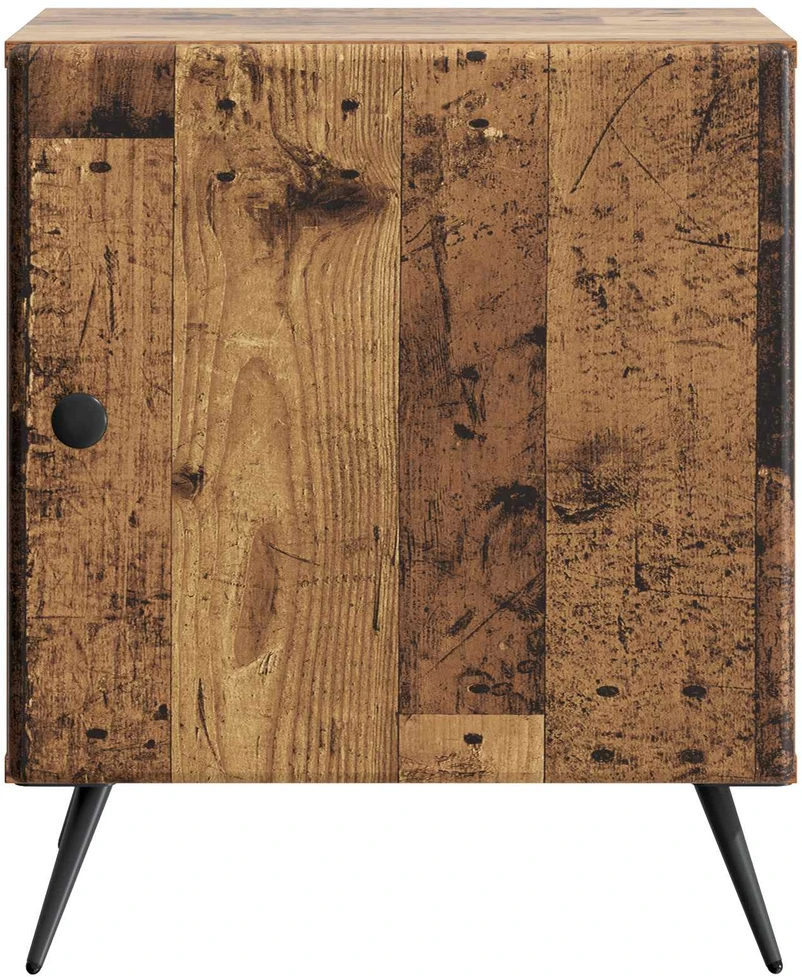 Šalia lovos spintelė Sendintos medienos 43 x 34,5 x 50 cm