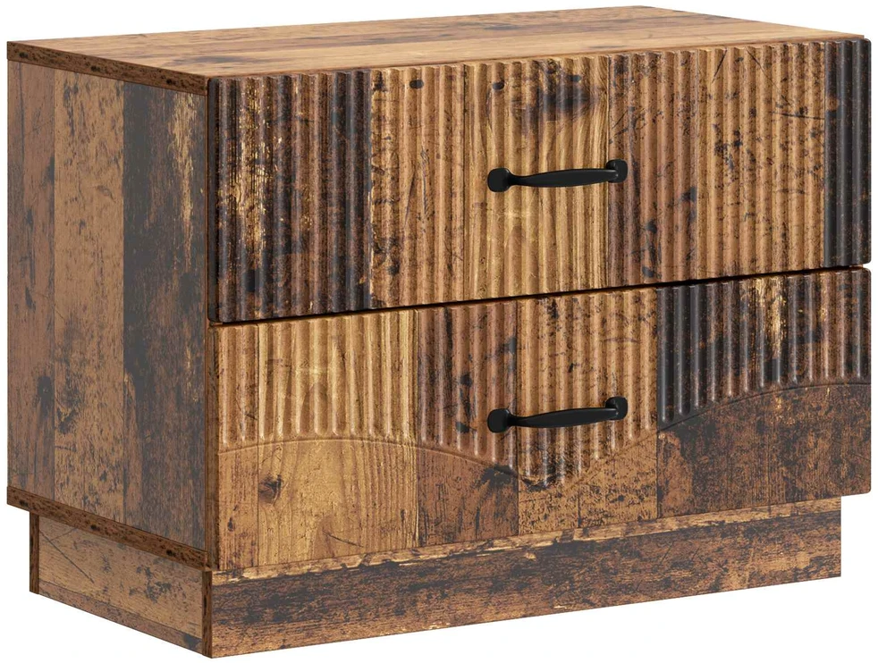 Šalia lovos spintelė Sendintos medienos 62 x 34,5 x 44,5 cm