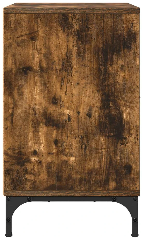 Šalia lovos spintelė Dūminio ąžuolo 49 x 36 x 61 cm