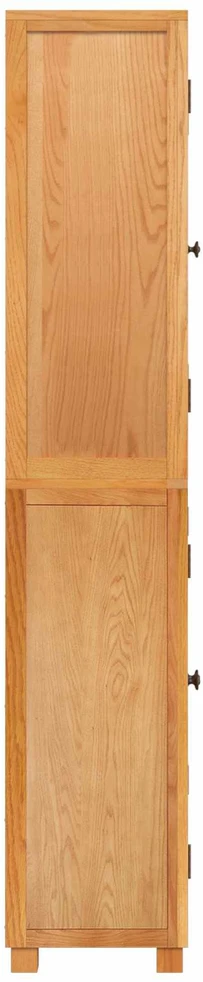 Sandėliavimo baldų komplektas 2 vnt. Natūrali 80 x 35 x 185 cm