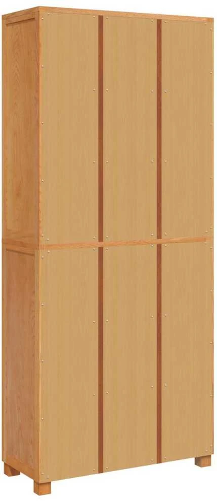 Sandėliavimo baldų komplektas 2 vnt. Natūrali 80 x 35 x 185 cm