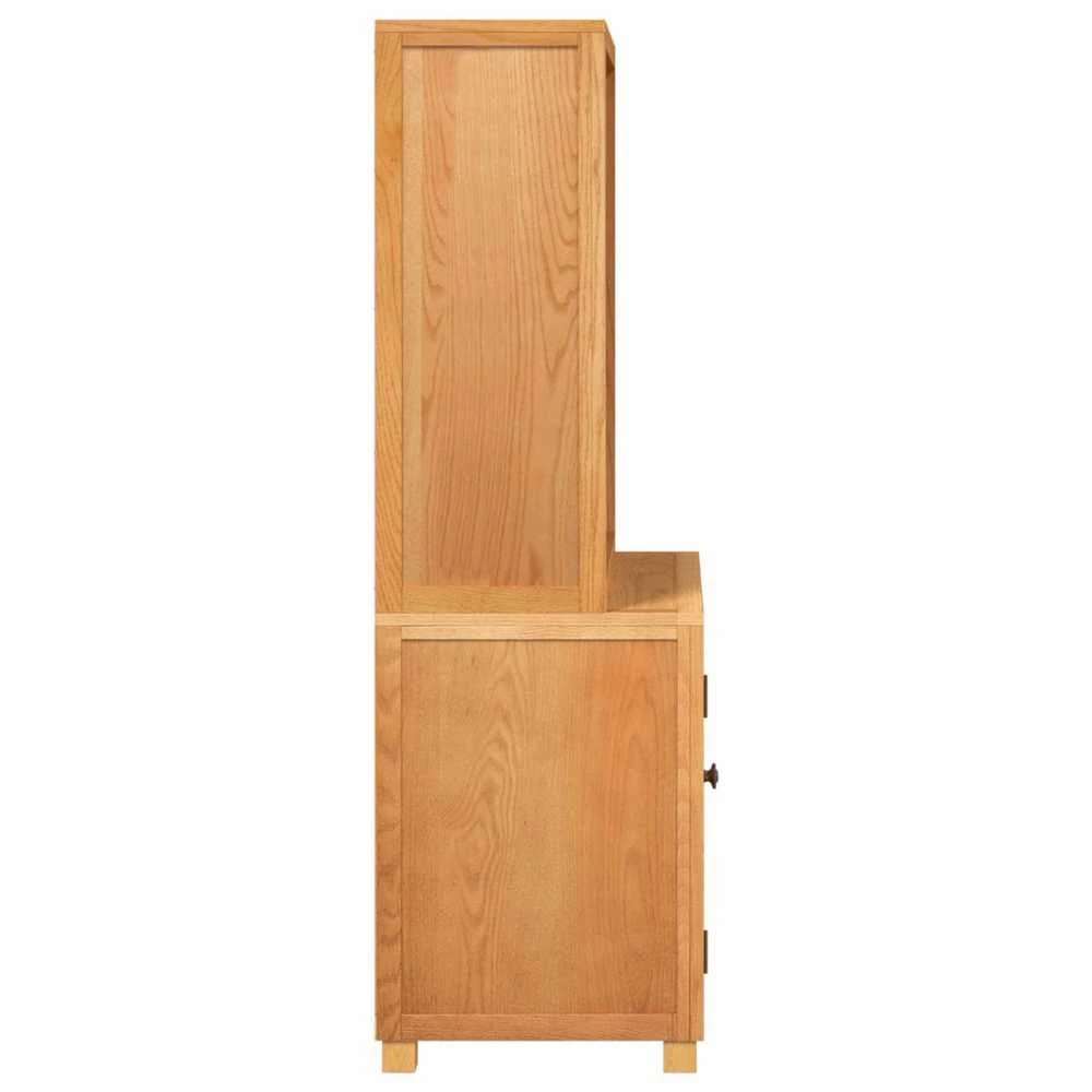 Sandėliavimo baldų komplektas 2 vnt. Ruda 80 x 50 x 160 cm