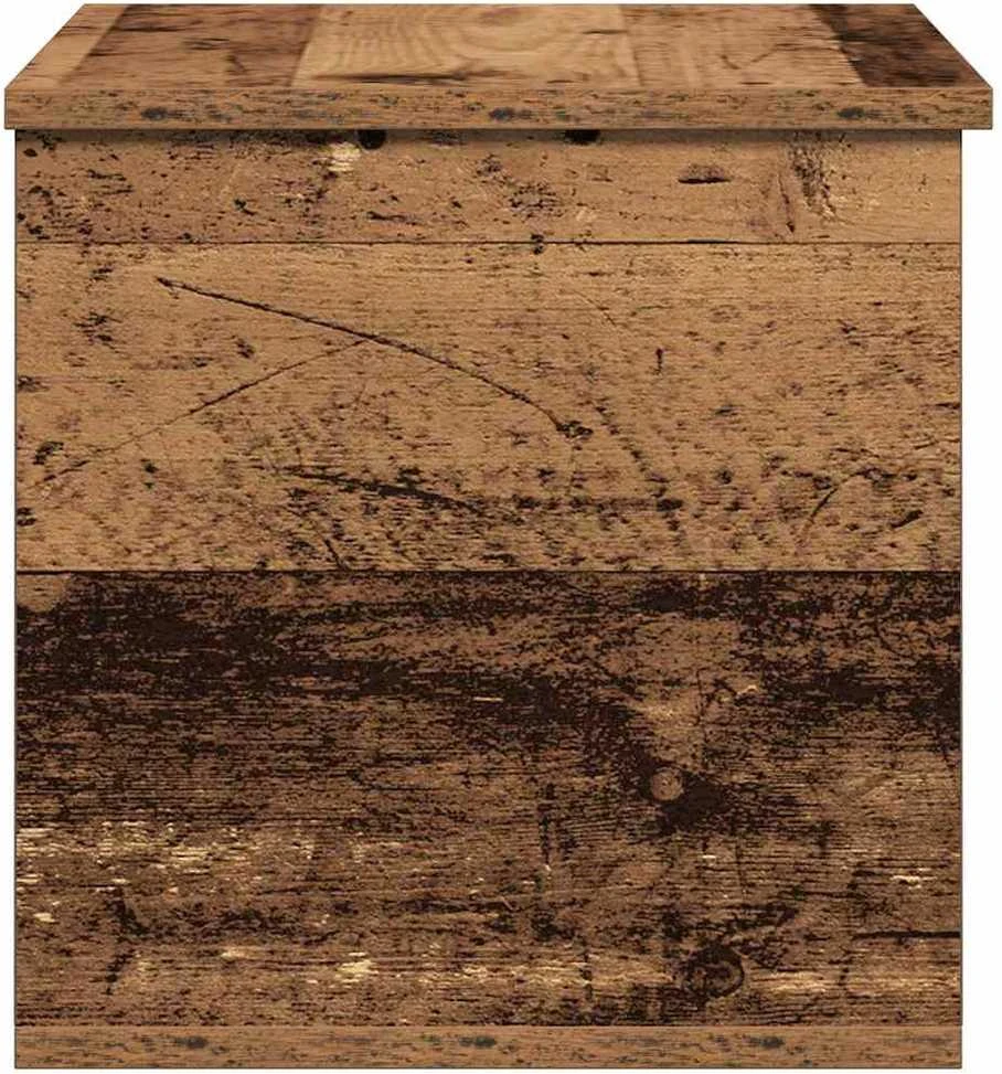 Saugojimo dėžė Senovinis medis 60 x 35 x 35 cm Apdirbta mediena
