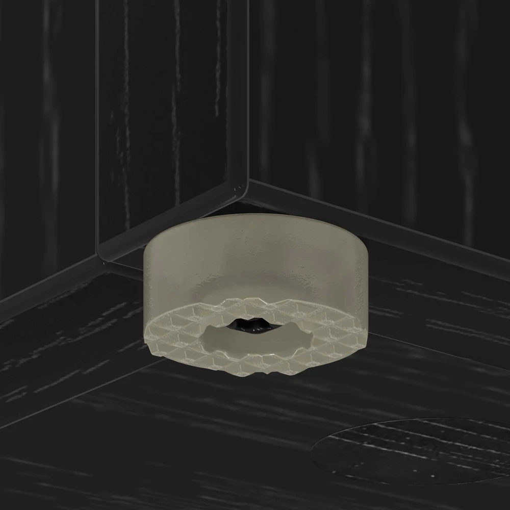 Sandėliavimo kabliukas ir laikiklis su saugykla Juodas ąžuolas