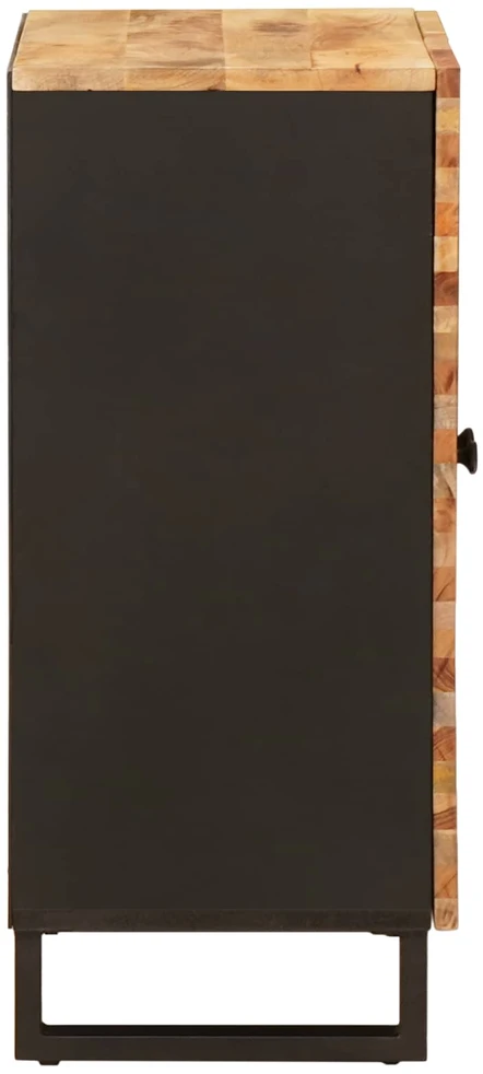 Sandėliavimo komodas 60 x 33 x 75 cm Kietas mango medis Ruda