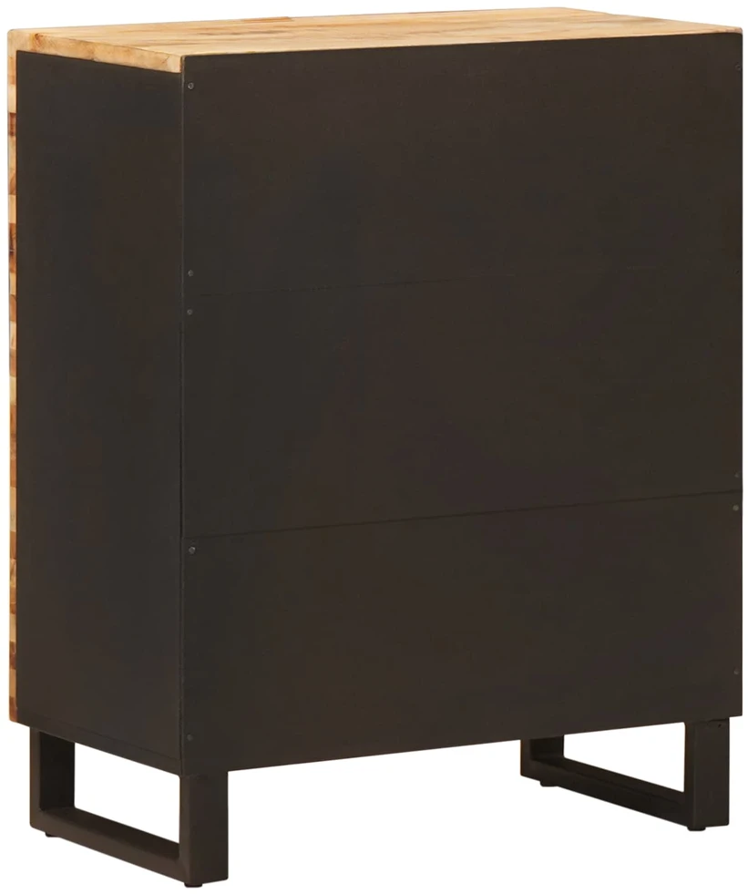 Sandėliavimo komodas 60 x 33 x 75 cm Kietas mango medis Ruda