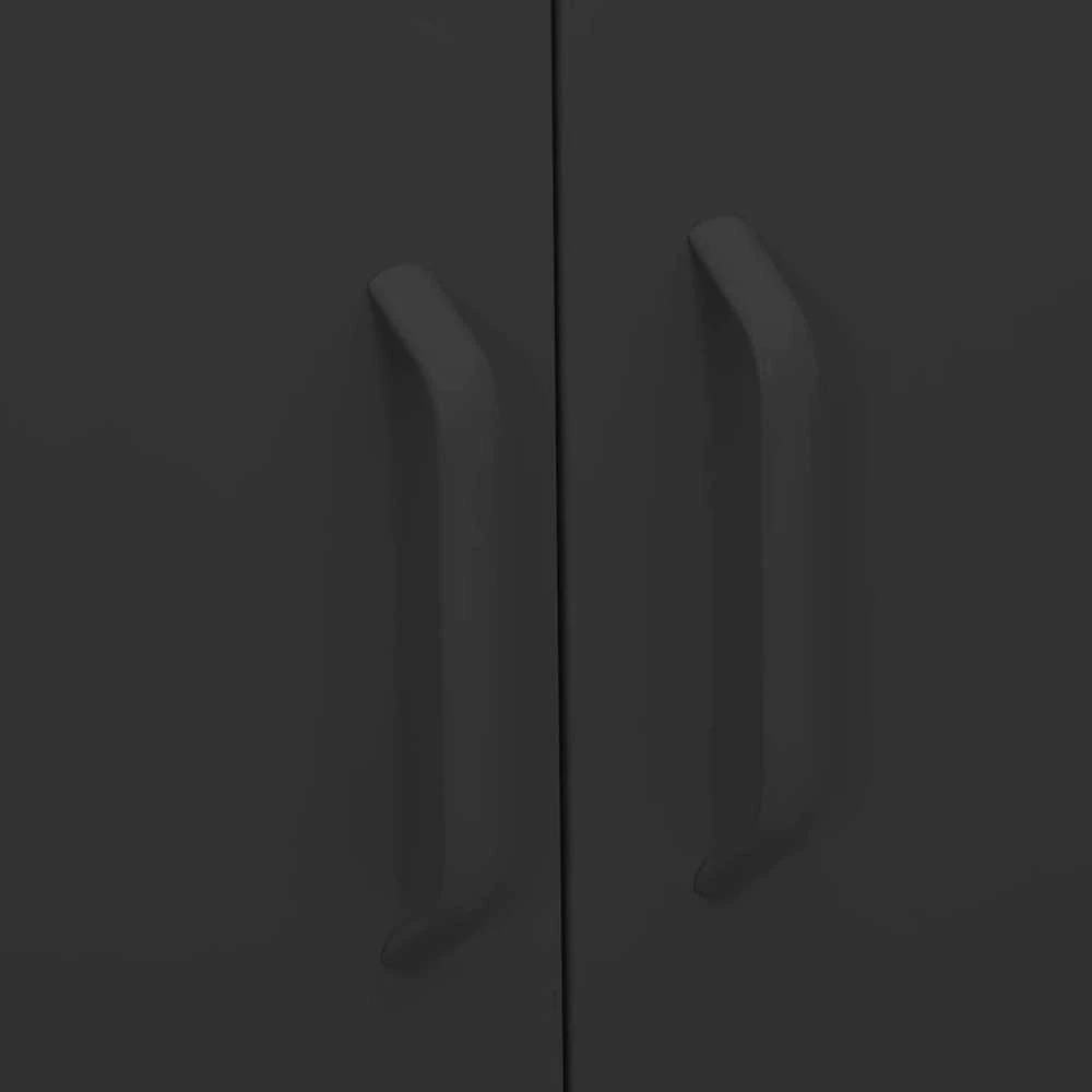 Sandėliavimo spintelė, antracito, 80x35x101,5cm, plienas