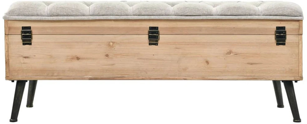 Sandėliavimo suolas 110 cm Iš kietos pušies