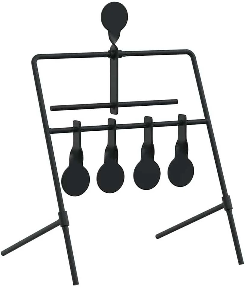 Reguliuojamas taikinys Juoda 40 x 34 x 53 cm Plienas