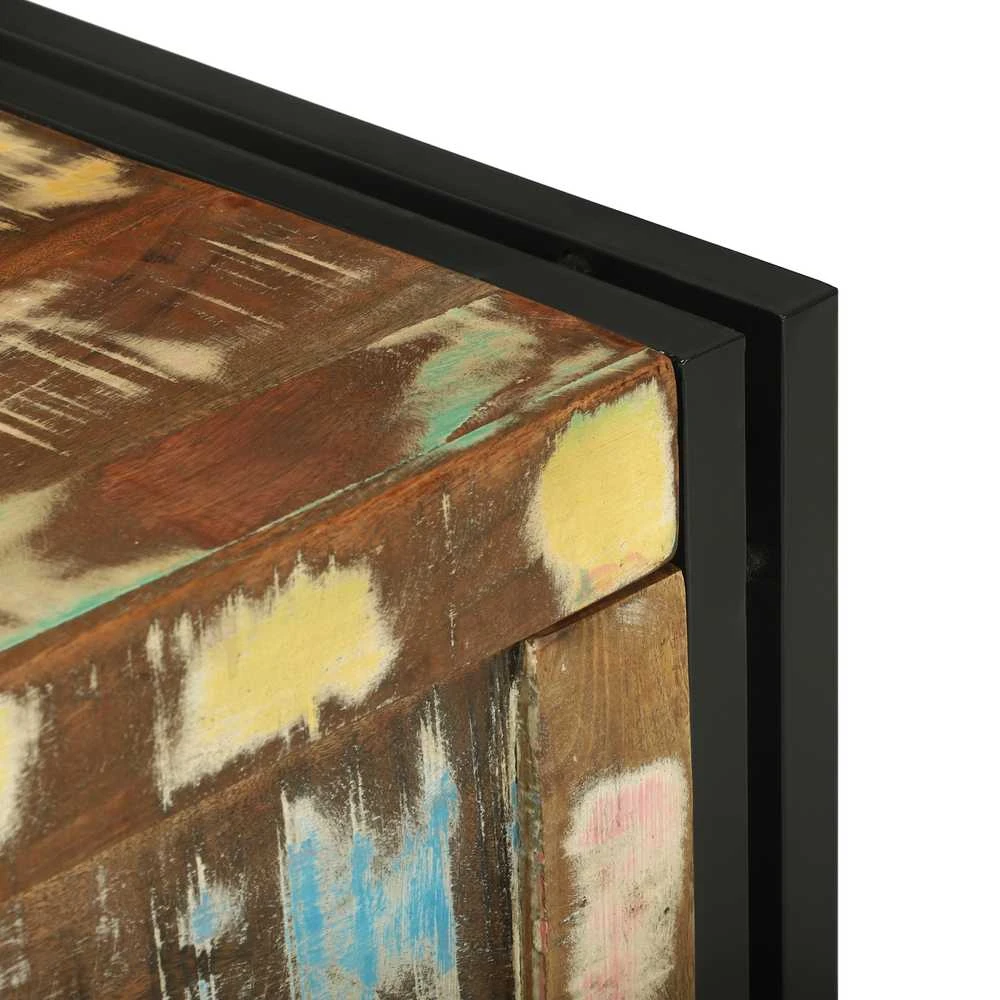 Saugojimo dėžė Ruda ir juoda 60 x 40 x 41 cm apdirbta mediena