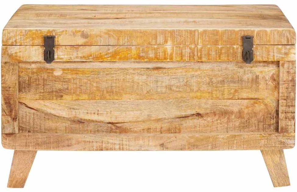 Saugojimo dėžė 70 x 35 x 40 cm mango medienos masyvas