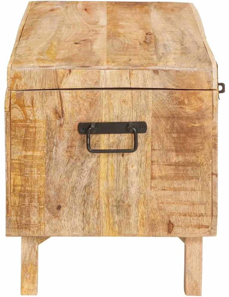 Saugojimo dėžė 70 x 35 x 40 cm mango medienos masyvas