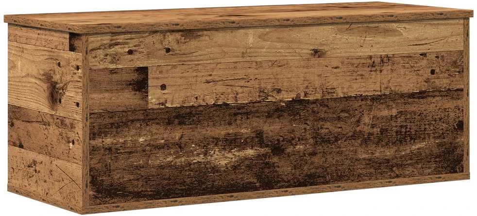 Saugojimo dėžė Senovinis medis 90 x 35 x 35 cm Apdirbta mediena