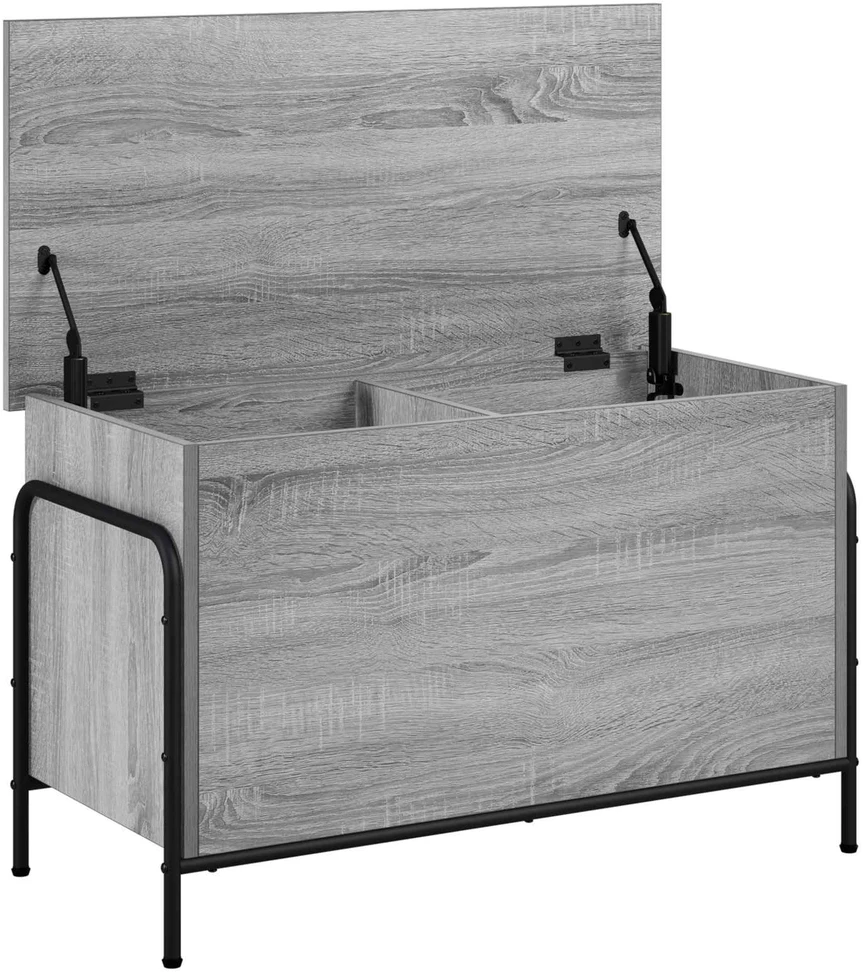 Saugojimo dėžė Pilka Sonoma 80 x 40 x 49,5 cm Apdirbta mediena