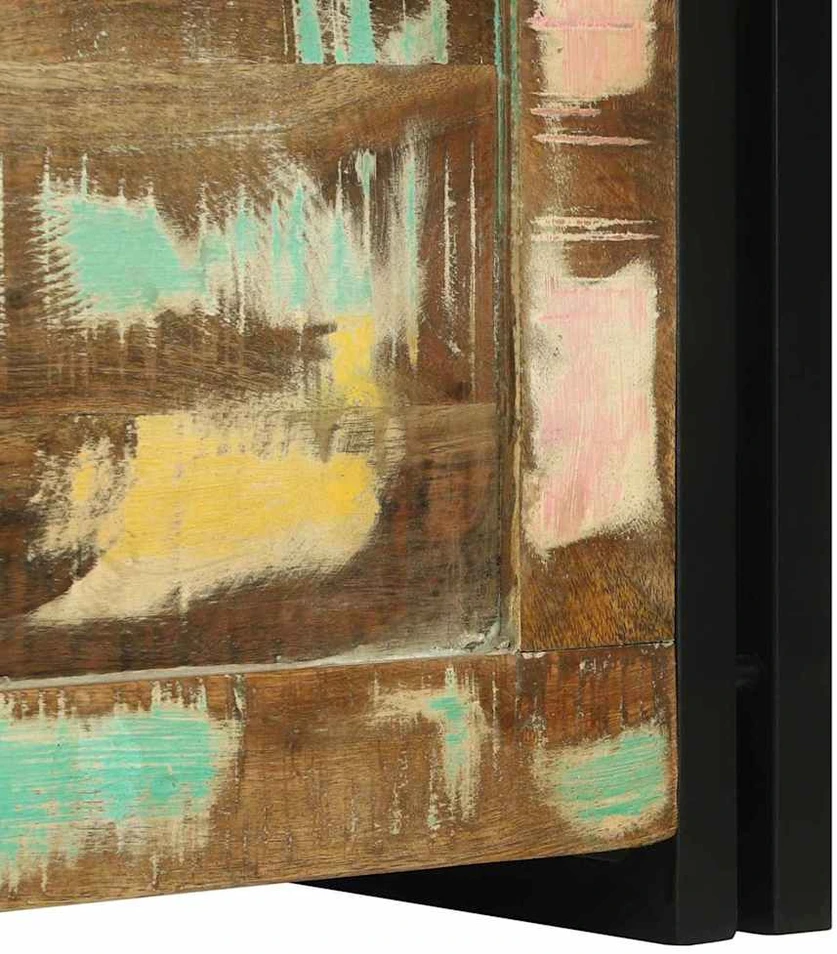 Saugojimo dėžė Ruda ir juoda 60 x 40 x 41 cm apdirbta mediena